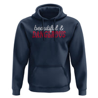 Beautiful Dangerous Strong Women Female Military Hoodie - Wonder Print Shop