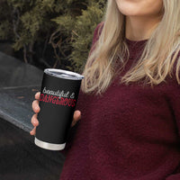 Beautiful Dangerous Strong Women Female Military Tumbler Cup