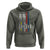 Nobody Fights Alone America Flag First Responder Hoodie - Wonder Print Shop