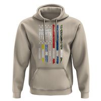 Nobody Fights Alone America Flag First Responder Hoodie - Wonder Print Shop