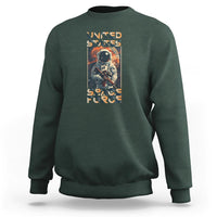 Funny US Space Force Army Astronaut Sweatshirt - Wonder Print Shop