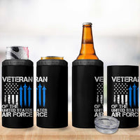 Veteran Of The United States Air Force 4 in 1 Can Cooler Tumbler