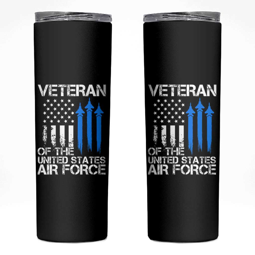 Veteran Of The United States Air Force Skinny Tumbler