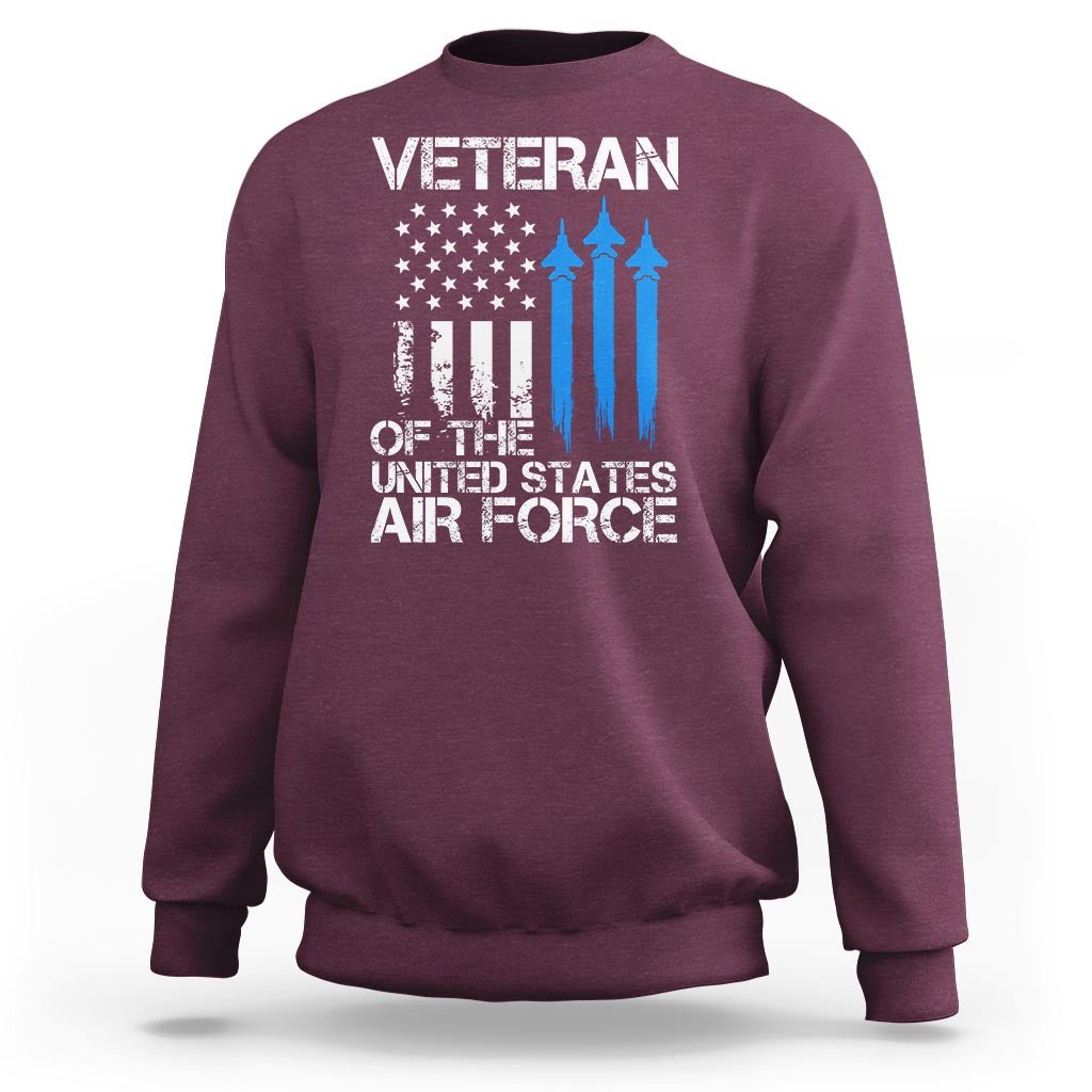 Veteran Of The United States Air Force Sweatshirt - Wonder Print Shop