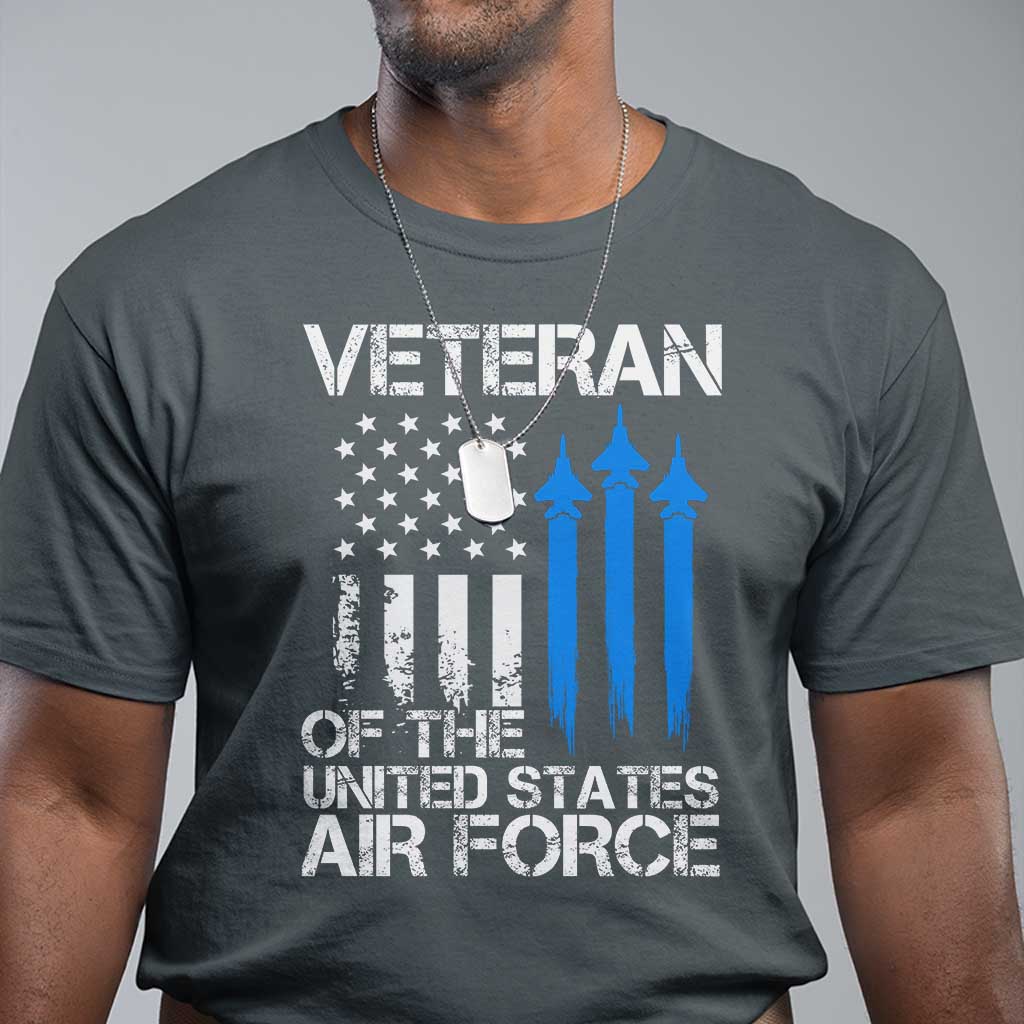 Veteran Of The United States Air Force T Shirt - Wonder Print Shop