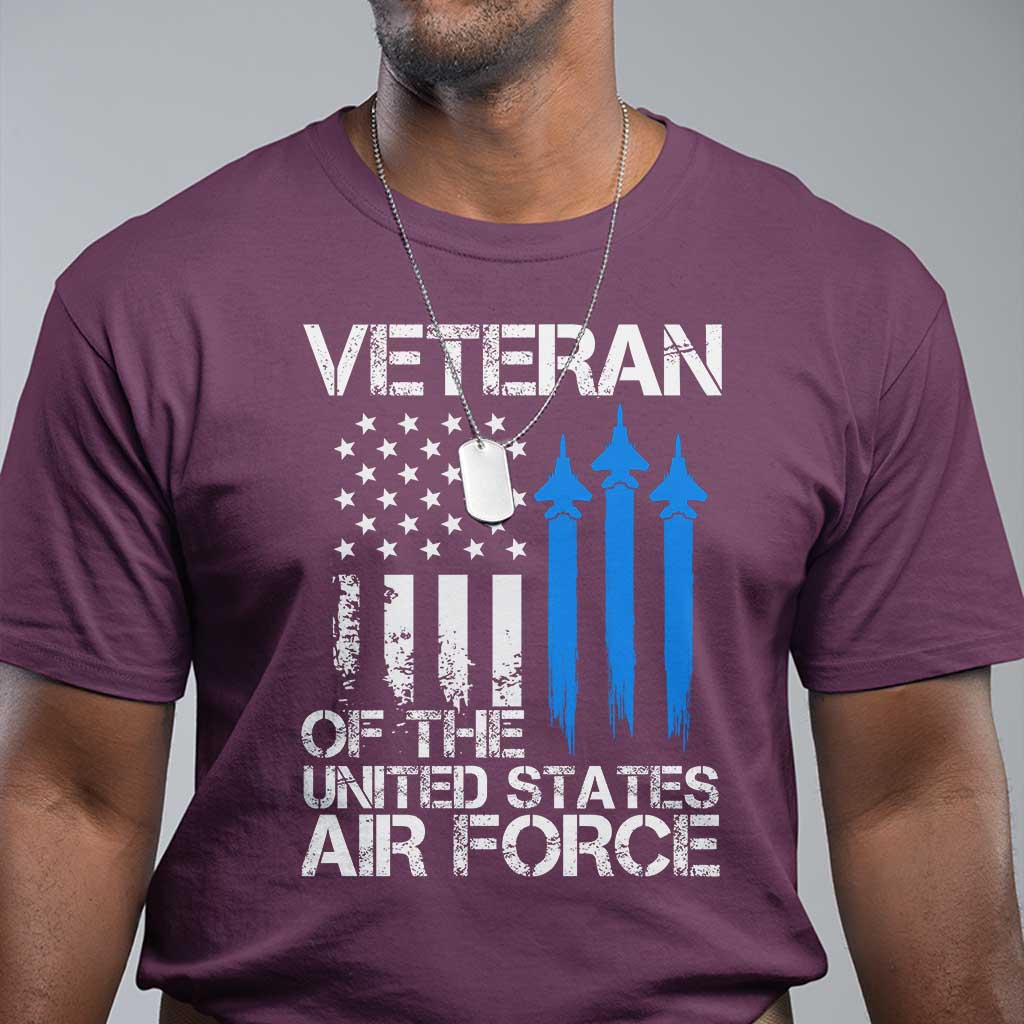 Veteran Of The United States Air Force T Shirt - Wonder Print Shop