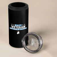 Navy Veteran 4 in 1 Can Cooler Tumbler Defender Of Freedom