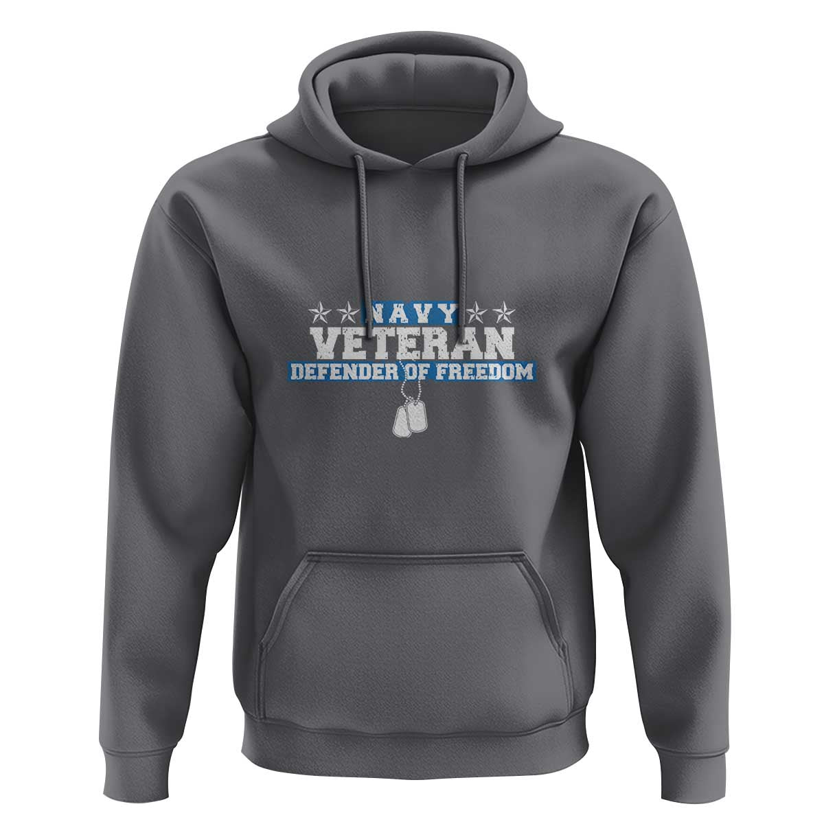 Navy Veteran Hoodie Defender Of Freedom - Wonder Print Shop