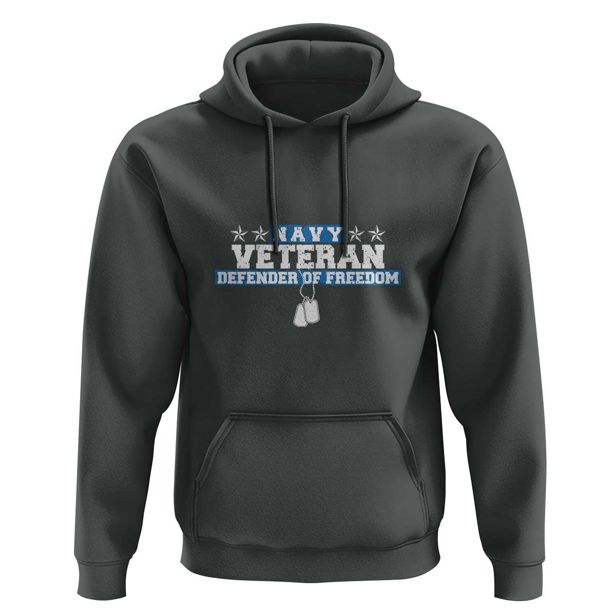 Navy Veteran Hoodie Defender Of Freedom - Wonder Print Shop