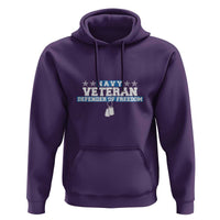 Navy Veteran Hoodie Defender Of Freedom - Wonder Print Shop