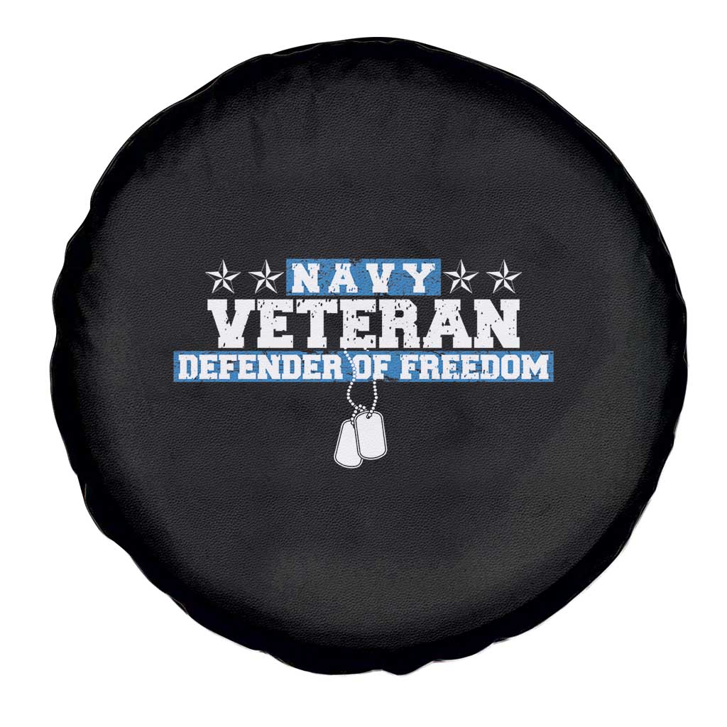 Navy Veteran Spare Tire Cover Defender Of Freedom