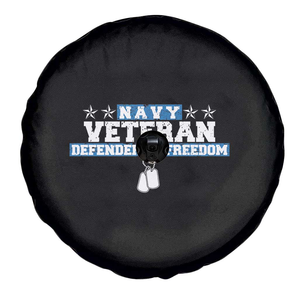 Navy Veteran Spare Tire Cover Defender Of Freedom
