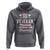 Grumpy Old Navy Veteran Hoodie My Level Of Sarcasm Depends On Your Level Of Stupidity - Wonder Print Shop