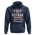 Grumpy Old Navy Veteran Hoodie My Level Of Sarcasm Depends On Your Level Of Stupidity - Wonder Print Shop