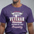 Grumpy Old Navy Veteran T Shirt My Level Of Sarcasm Depends On Your Level Of Stupidity - Wonder Print Shop