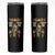 Firefighter Dad Skinny Tumbler A Son's First Hero A Daughter's First Love Father's Day