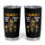 Firefighter Dad Tumbler Cup A Son's First Hero A Daughter's First Love Father's Day