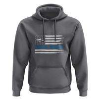 USA Flag Mailman Mail Lady Postal Worker Hoodie - Wonder Print Shop