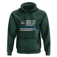 USA Flag Mailman Mail Lady Postal Worker Hoodie - Wonder Print Shop