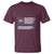 USA Flag Mailman Mail Lady Postal Worker T Shirt - Wonder Print Shop