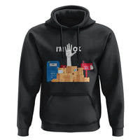 Funny Postal Worker Hoodie I'm Ok - Wonder Print Shop