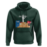Funny Postal Worker Hoodie I'm Ok - Wonder Print Shop