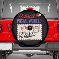 Retired Postal Worker Spare Tire Cover You're No Longer My Priority Not My Job Reitrment
