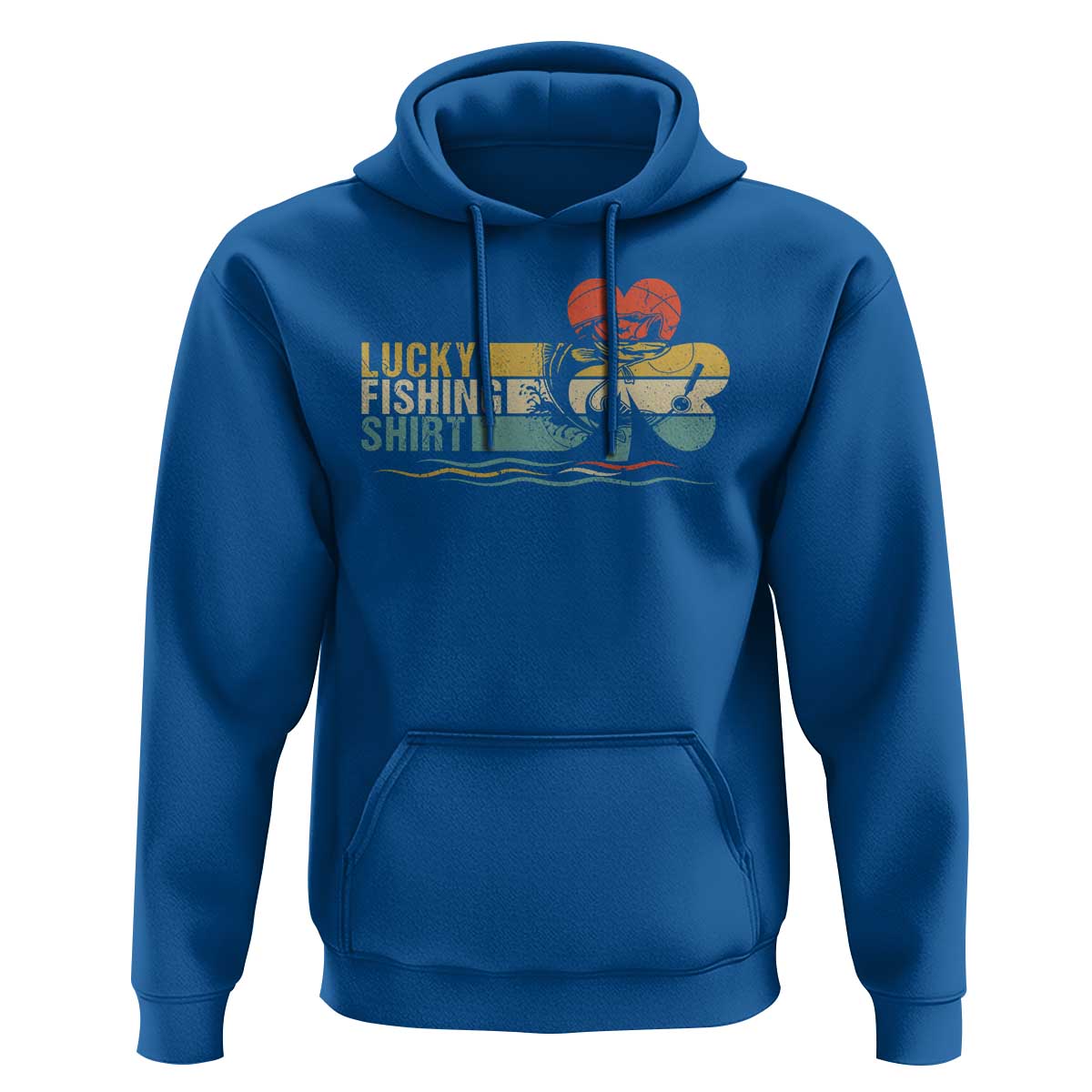 Funny Lucky Fishing Hoodie Do Not Wash Retro Fisherman - Wonder Print Shop