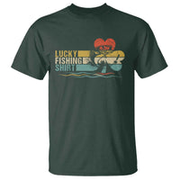 Funny Lucky Fishing T Shirt Do Not Wash Retro Fisherman - Wonder Print Shop