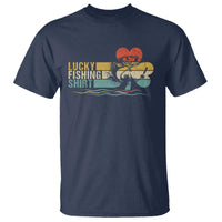 Funny Lucky Fishing T Shirt Do Not Wash Retro Fisherman - Wonder Print Shop