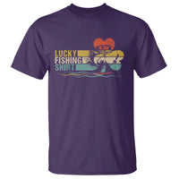 Funny Lucky Fishing T Shirt Do Not Wash Retro Fisherman - Wonder Print Shop