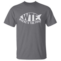 Funny Fishing T Shirt WTF Where's The Fish - Wonder Print Shop