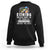 Funny Fishing Drinking Sweatshirt Fishing Solves Most Of My Problems Drinking Solves The Rest - Wonder Print Shop