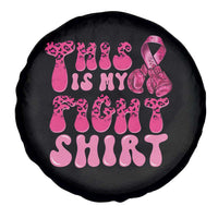 Breast Cancer Spare Tire Cover This Is My Fight Warrior Boxing Gloves
