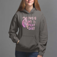 Breast Cancer Hoodie This Is My Fight Pink Tiger Warrior - Wonder Print Shop