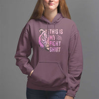 Breast Cancer Hoodie This Is My Fight Pink Tiger Warrior - Wonder Print Shop