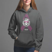 Pink Breast Cancer Hoodie This Is My Fight Pink Lion Warrior - Wonder Print Shop