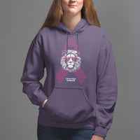 Pink Breast Cancer Hoodie This Is My Fight Pink Lion Warrior - Wonder Print Shop