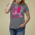 Breast Cancer T Shirt For Women Give Cancer The Boot Cowgirl Western Cowboy - Wonder Print Shop