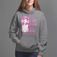 Pink Breast Cancer Hoodie She Whispered Back I Am The Storm - Wonder Print Shop