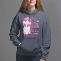 Pink Breast Cancer Hoodie She Whispered Back I Am The Storm - Wonder Print Shop