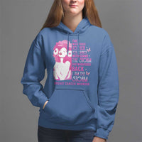 Pink Breast Cancer Hoodie She Whispered Back I Am The Storm - Wonder Print Shop