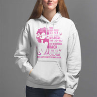 Pink Breast Cancer Hoodie She Whispered Back I Am The Storm - Wonder Print Shop