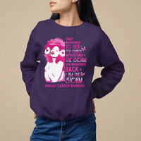 Pink Breast Cancer Sweatshirt She Whispered Back I Am The Storm - Wonder Print Shop