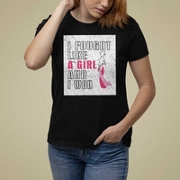Pink Breast Cancer T Shirt For Women I Fought Like A Girl And I Won - Wonder Print Shop