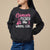 Breast Cancer Sweatshirt Cancer Picked The Wrong Girl - Wonder Print Shop