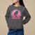 Breast Cancer Sweatshirt Cancer Messed With The Wrong Girl - Wonder Print Shop
