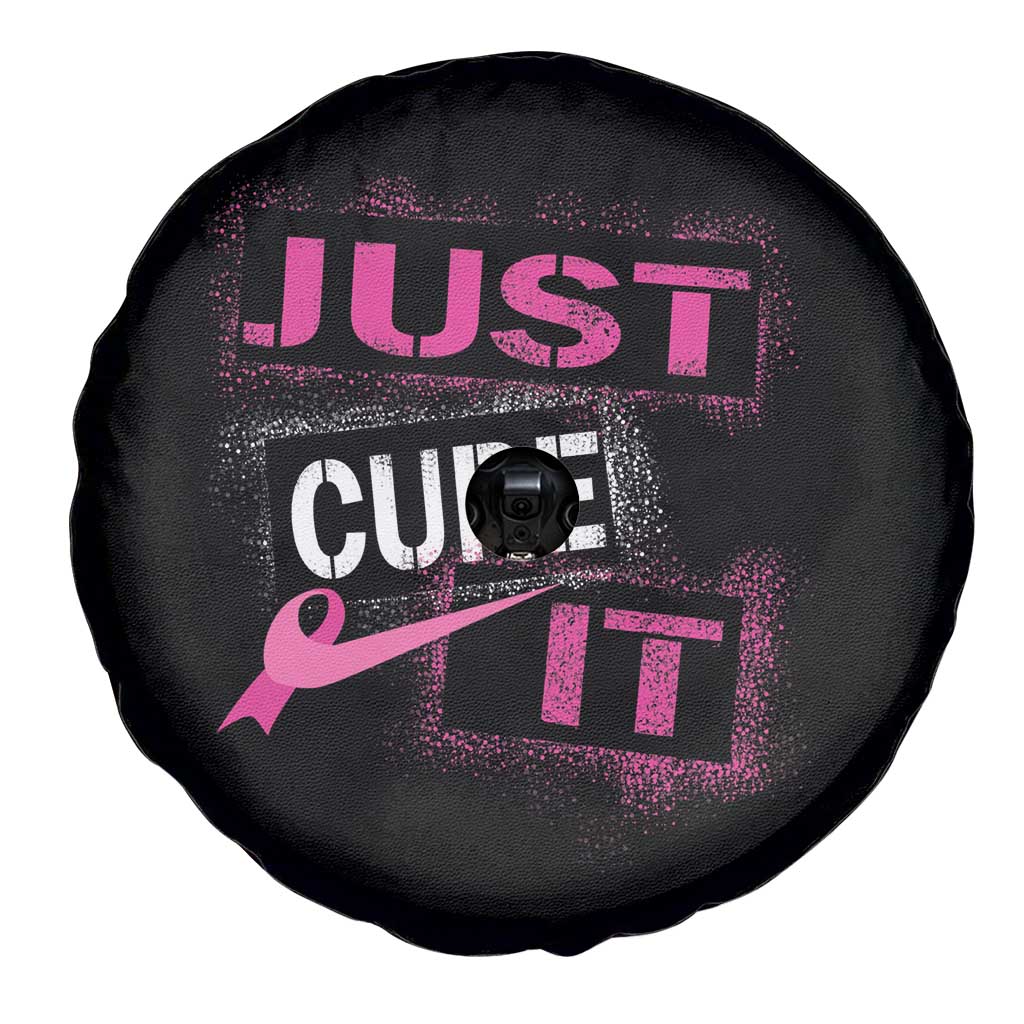 PInk Breast Cancer Spare Tire Cover Just Cure It