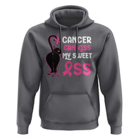 Funny Breast Cancer Hoodie Cancer Can Kiss My Sweet Ass Cool Cat - Wonder Print Shop