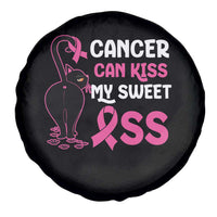 Funny Breast Cancer Spare Tire Cover Cancer Can Kiss My Sweet Ass Cool Cat